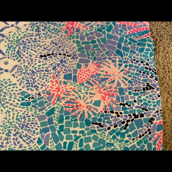 Lilly Pulitzer EUC A-Line Engineered Dress S 💙 - Picture 4 of 10